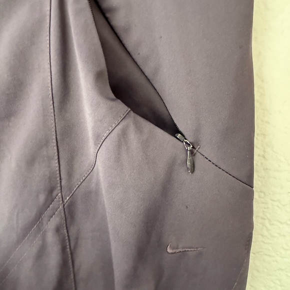 Vintage 1993 Nike Purple Track Suit.  Jacket/Hoodie Size 8-10 & Size 4-6 Capri - Picture 15 of 16